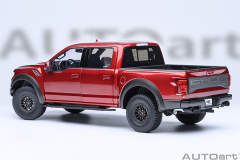 72948 1/18 FORD F-150 RAPTOR SUPERCREW 2019 (RUBY RED)