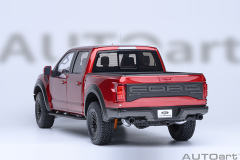 72948 1/18 FORD F-150 RAPTOR SUPERCREW 2019 (RUBY RED)