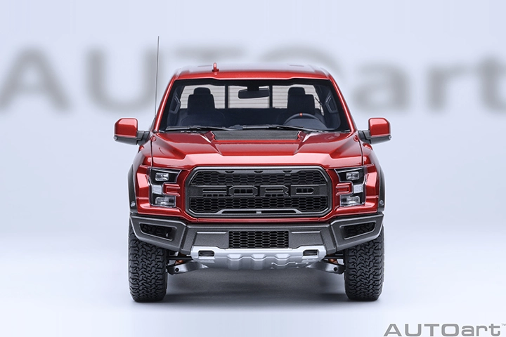25 Raptor R$ 150 Ruby 72948 1/18 FORD F-150 RAPTOR SUPERCREW 2019 (RUBY RED)