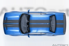 71767 1/18 DODGE CHALLENGER SRT SUPER STOCK 2023 (FROSBITE/BLUE)