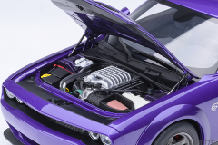 71768 1/18 DODGE CHALLENGER SRT SUPER STOCK 2023 (PLUM CRAZY/PURPLE)