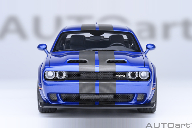 71763 1/18 DODGE CHALLENGER SRT JAILBREAK 2022 (INDIGO BLUE)