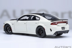 71751 1/18 DODGE CHARGER SRT HELLCAT REDEYE JAILBREAK (KNUCKLE WHITE)