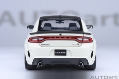 71751 1/18 DODGE CHARGER SRT HELLCAT REDEYE JAILBREAK (KNUCKLE WHITE)