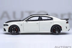 71751 1/18 DODGE CHARGER SRT HELLCAT REDEYE JAILBREAK (KNUCKLE WHITE)