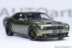 71761 1/18 DODGE CHALLENGER SRT JAILBREAK 2022 (F8 GREEN)