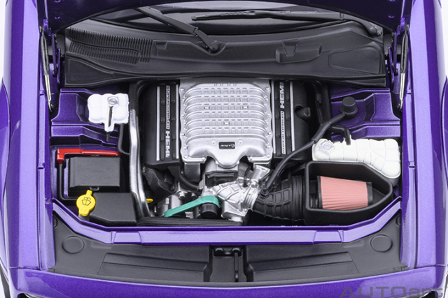 71768 1/18 DODGE CHALLENGER SRT SUPER STOCK 2023 (PLUM CRAZY/PURPLE)