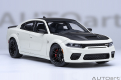 71751 1/18 DODGE CHARGER SRT HELLCAT REDEYE JAILBREAK (KNUCKLE WHITE)