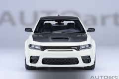 71751 1/18 DODGE CHARGER SRT HELLCAT REDEYE JAILBREAK (KNUCKLE WHITE)