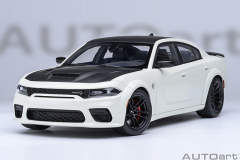 71751 1/18 DODGE CHARGER SRT HELLCAT REDEYE JAILBREAK (KNUCKLE WHITE)