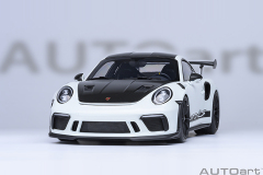 78176 1/18 PORSCHE 911 (991.2) GT3 RS WEISSACH PACKAGE ( WHITE )
