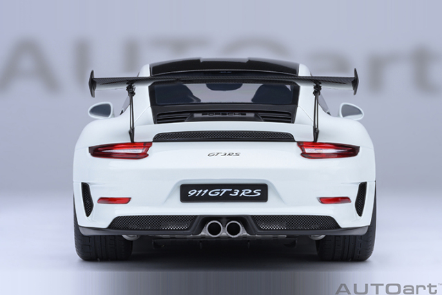 78176 1/18 PORSCHE 911 (991.2) GT3 RS WEISSACH PACKAGE ( WHITE )