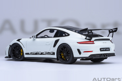 78176 1/18 PORSCHE 911 (991.2) GT3 RS WEISSACH PACKAGE ( WHITE )
