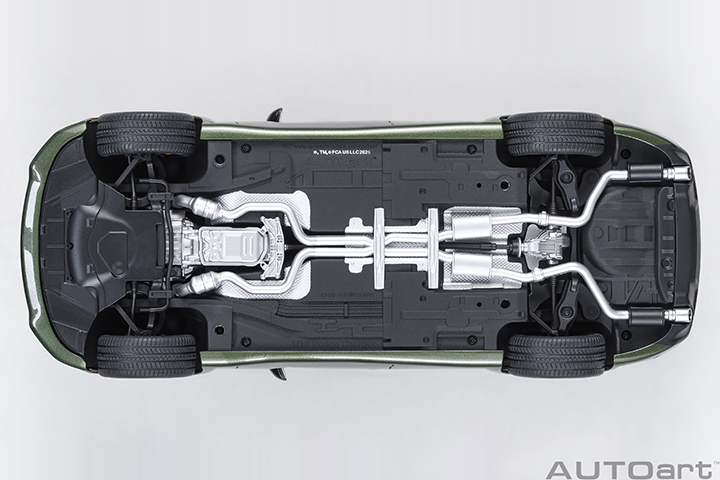 71752 1/18 DODGE CHARGER SRT HELLCAT REDEYE JAILBREAK (F8 GREEN)