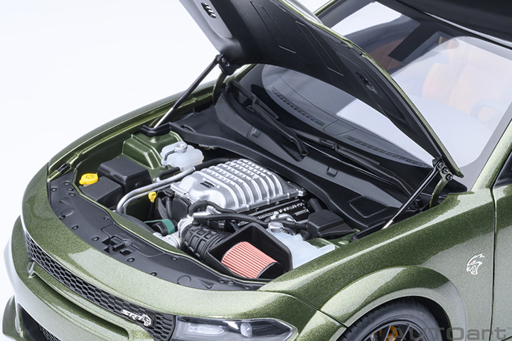 71752 1/18 DODGE CHARGER SRT HELLCAT REDEYE JAILBREAK (F8 GREEN)