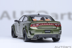 71752 1/18 DODGE CHARGER SRT HELLCAT REDEYE JAILBREAK (F8 GREEN)