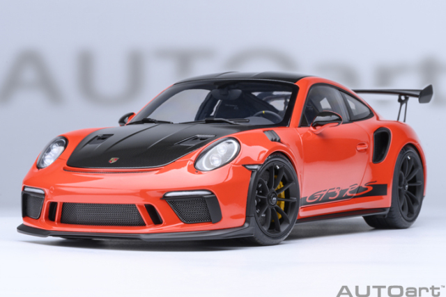 78177 1/18 PORSCHE 911 (991.2) GT3 RS WEISSACH PACKAGE ( LAVA ORANGE )
