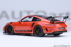 78177 1/18 PORSCHE 911 (991.2) GT3 RS WEISSACH PACKAGE ( LAVA ORANGE )