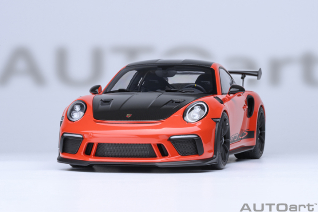 78177 1/18 PORSCHE 911 (991.2) GT3 RS WEISSACH PACKAGE ( LAVA ORANGE )