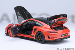78177 1/18 PORSCHE 911 (991.2) GT3 RS WEISSACH PACKAGE ( LAVA ORANGE )