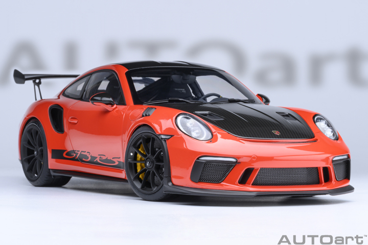 78177 1/18 PORSCHE 911 (991.2) GT3 RS WEISSACH PACKAGE ( LAVA ORANGE )