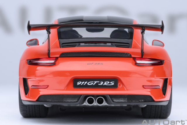 78177 1/18 PORSCHE 911 (991.2) GT3 RS WEISSACH PACKAGE ( LAVA ORANGE )
