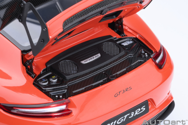 78177 1/18 PORSCHE 911 (991.2) GT3 RS WEISSACH PACKAGE ( LAVA ORANGE )