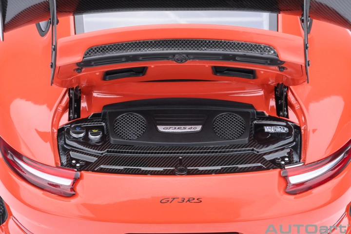 78177 1/18 PORSCHE 911 (991.2) GT3 RS WEISSACH PACKAGE ( LAVA ORANGE )