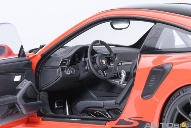 78177 1/18 PORSCHE 911 (991.2) GT3 RS WEISSACH PACKAGE ( LAVA ORANGE )