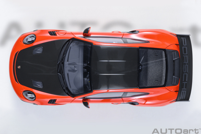 78177 1/18 PORSCHE 911 (991.2) GT3 RS WEISSACH PACKAGE ( LAVA ORANGE )