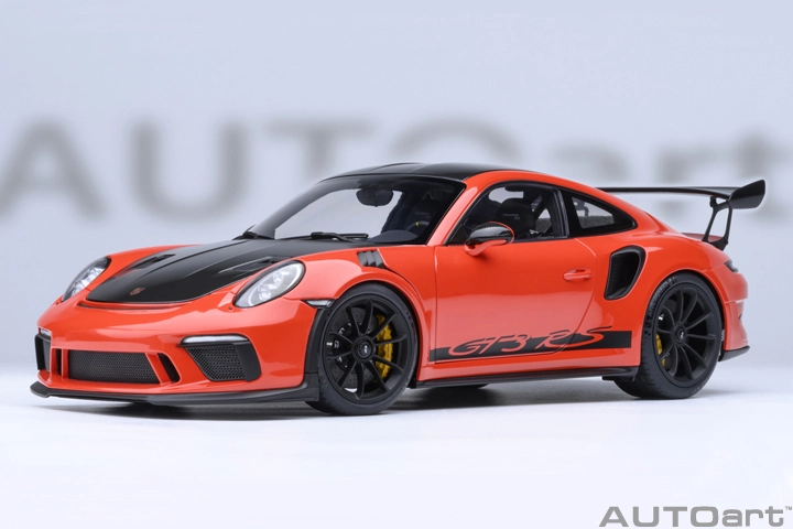 78177 1/18 PORSCHE 911 (991.2) GT3 RS WEISSACH PACKAGE ( LAVA ORANGE )