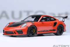 78177 1/18 PORSCHE 911 (991.2) GT3 RS WEISSACH PACKAGE ( LAVA ORANGE )