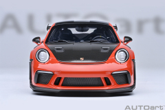 78177 1/18 PORSCHE 911 (991.2) GT3 RS WEISSACH PACKAGE ( LAVA ORANGE )