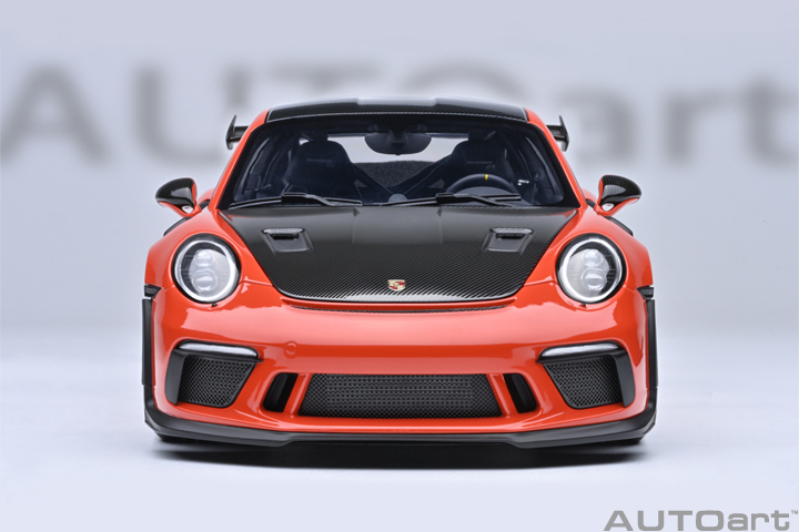 78177 1/18 PORSCHE 911 (991.2) GT3 RS WEISSACH PACKAGE ( LAVA ORANGE )