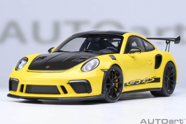 78178 1/18 PORSCHE 911 (991.2) GT3 RS WEISSACH PACKAGE ( RACING YELLOW )