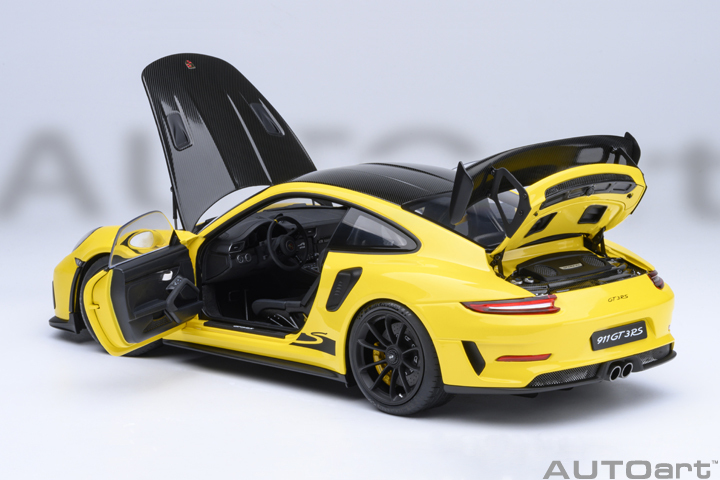 78178 1/18 PORSCHE 911 (991.2) GT3 RS WEISSACH PACKAGE ( RACING YELLOW )