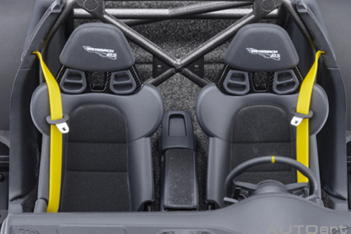 78178 1/18 PORSCHE 911 (991.2) GT3 RS WEISSACH PACKAGE ( RACING YELLOW )