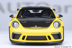 78178 1/18 PORSCHE 911 (991.2) GT3 RS WEISSACH PACKAGE ( RACING YELLOW )