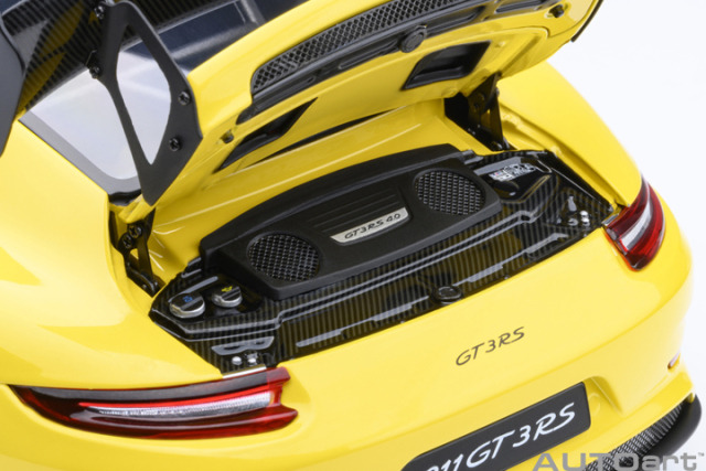 78178 1/18 PORSCHE 911 (991.2) GT3 RS WEISSACH PACKAGE ( RACING YELLOW )