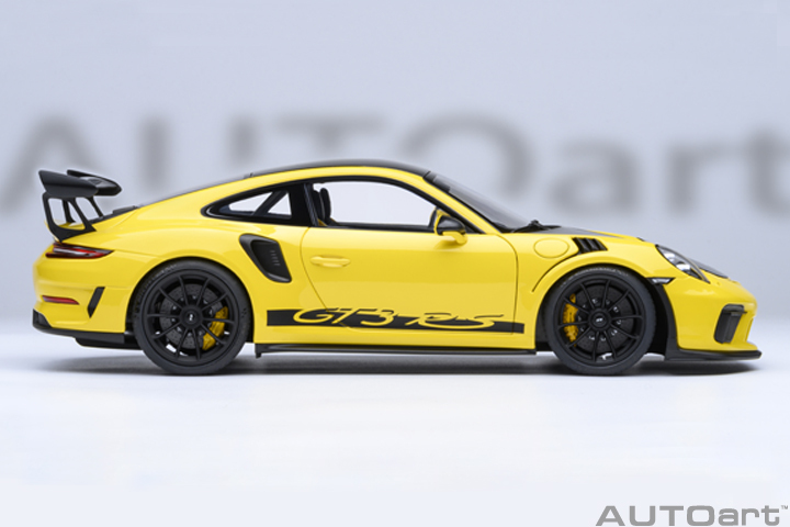 78178 1/18 PORSCHE 911 (991.2) GT3 RS WEISSACH PACKAGE ( RACING YELLOW )