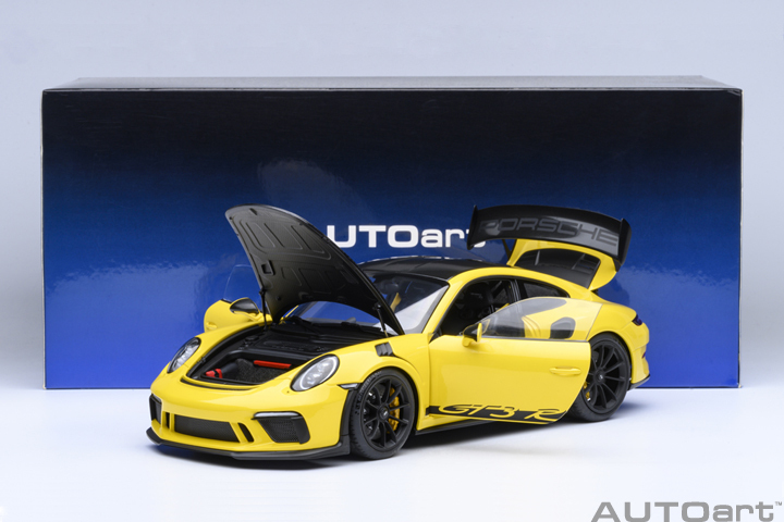 78178 1/18 PORSCHE 911 (991.2) GT3 RS WEISSACH PACKAGE ( RACING YELLOW )