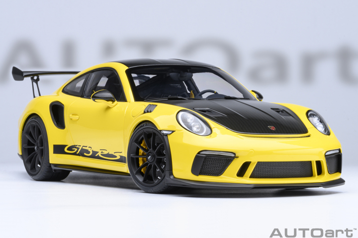 78178 1/18 PORSCHE 911 (991.2) GT3 RS WEISSACH PACKAGE ( RACING YELLOW )