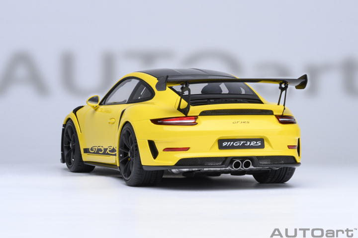 78178 1/18 PORSCHE 911 (991.2) GT3 RS WEISSACH PACKAGE ( RACING YELLOW )