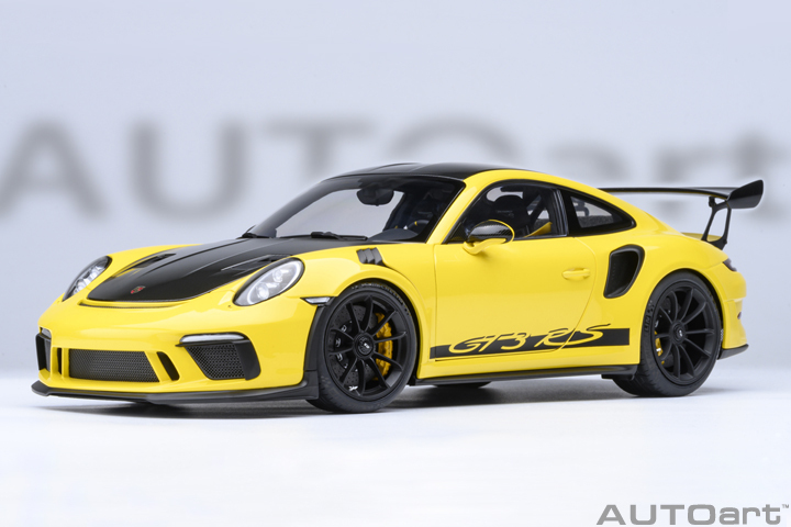 78178 1/18 PORSCHE 911 (991.2) GT3 RS WEISSACH PACKAGE ( RACING YELLOW )