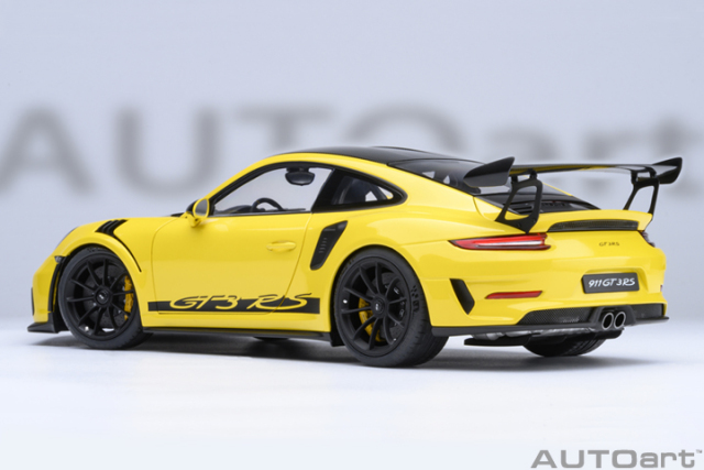 78178 1/18 PORSCHE 911 (991.2) GT3 RS WEISSACH PACKAGE ( RACING YELLOW )