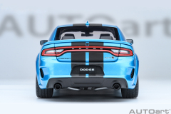 71753 1/18 DODGE CHARGER SRT HELLCAT REDEYE JAILBREAK (B5 BLUE)