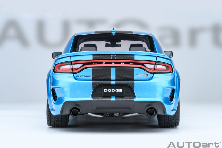 71753 1/18 DODGE CHARGER SRT HELLCAT REDEYE JAILBREAK (B5 BLUE)