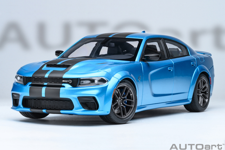 71753 1/18 DODGE CHARGER SRT HELLCAT REDEYE JAILBREAK (B5 BLUE)