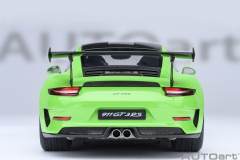 78179 1/18 PORSCHE 911 (991.2) GT3 RS WEISSACH PACKAGE ( LIZARD GREEN )