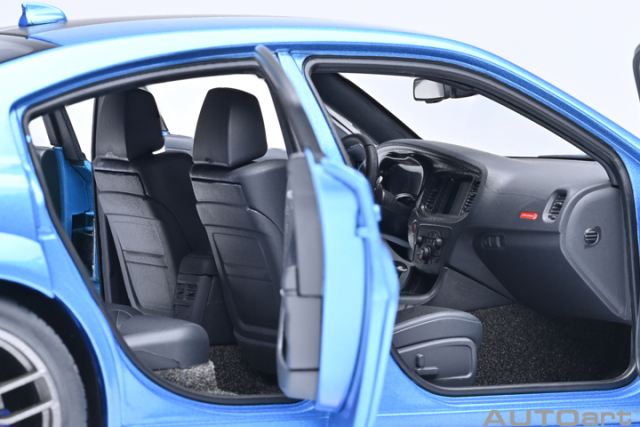 71753 1/18 DODGE CHARGER SRT HELLCAT REDEYE JAILBREAK (B5 BLUE)